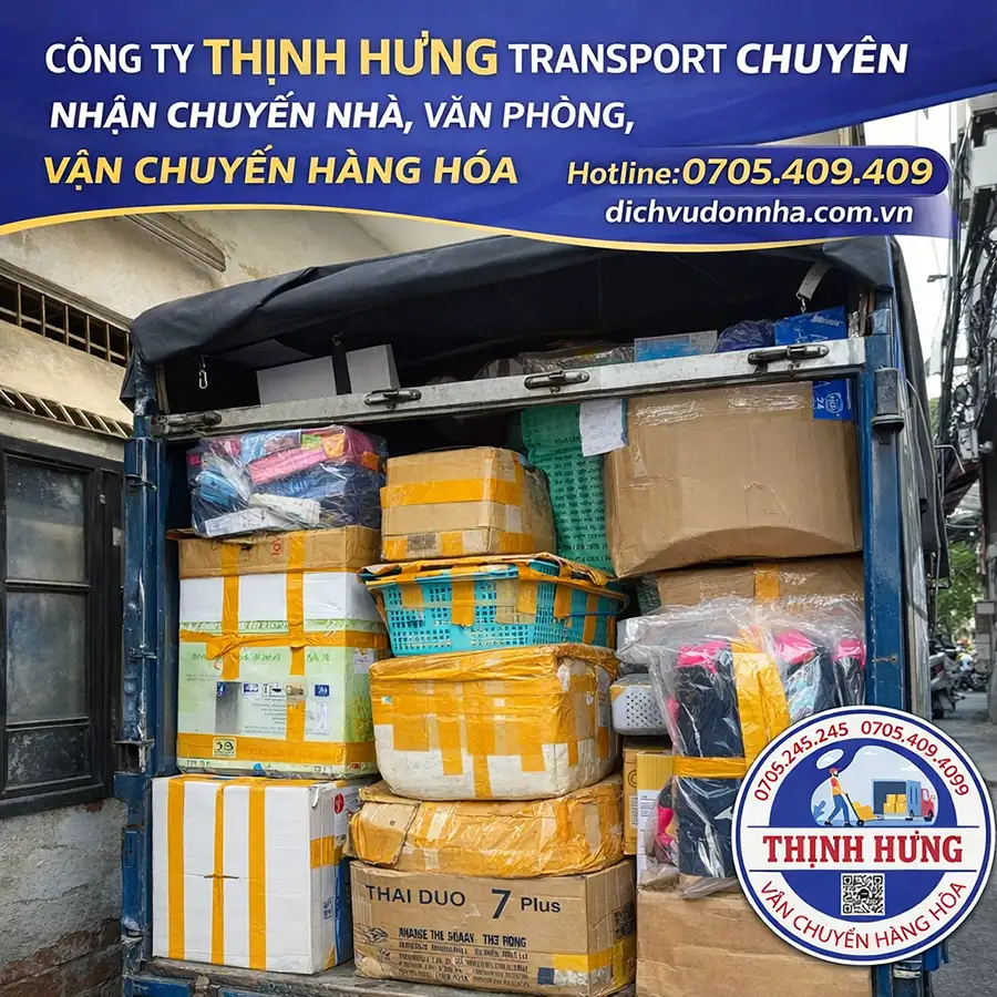 Chuyển nhà trọn gói giá rẻ uy tín tại hcm